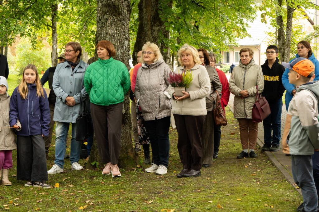 Piedzīvojumu parka atklāšanas dalībnieki